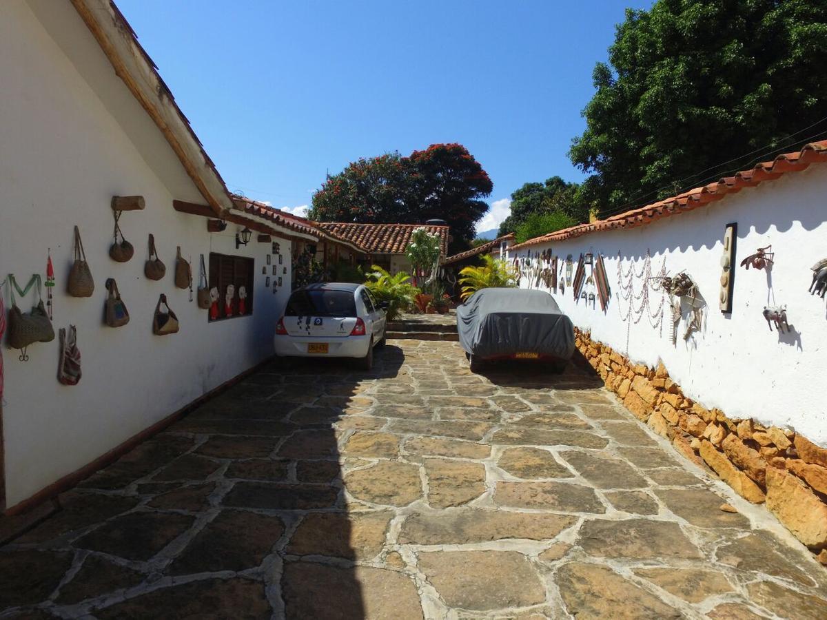 Hostal La Casona Barichara Santander Cabrera  Exteriér fotografie