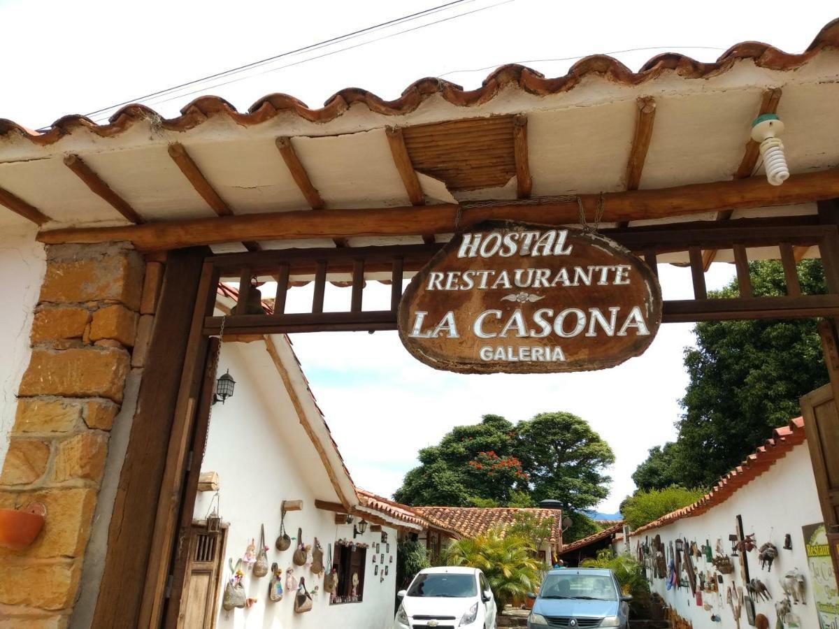 Hostal La Casona Barichara Santander Cabrera  Exteriér fotografie