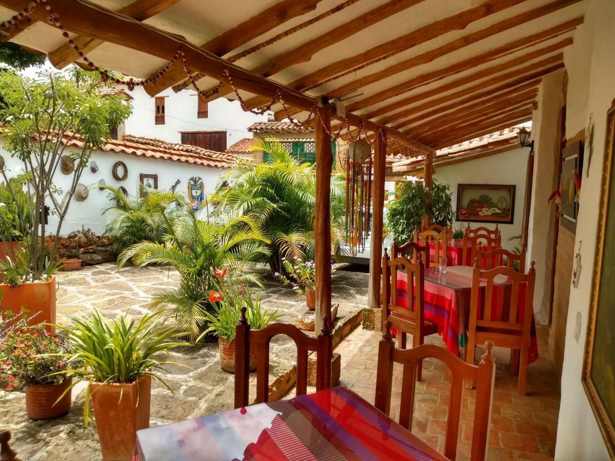 Hostal La Casona Barichara Santander Cabrera  Exteriér fotografie